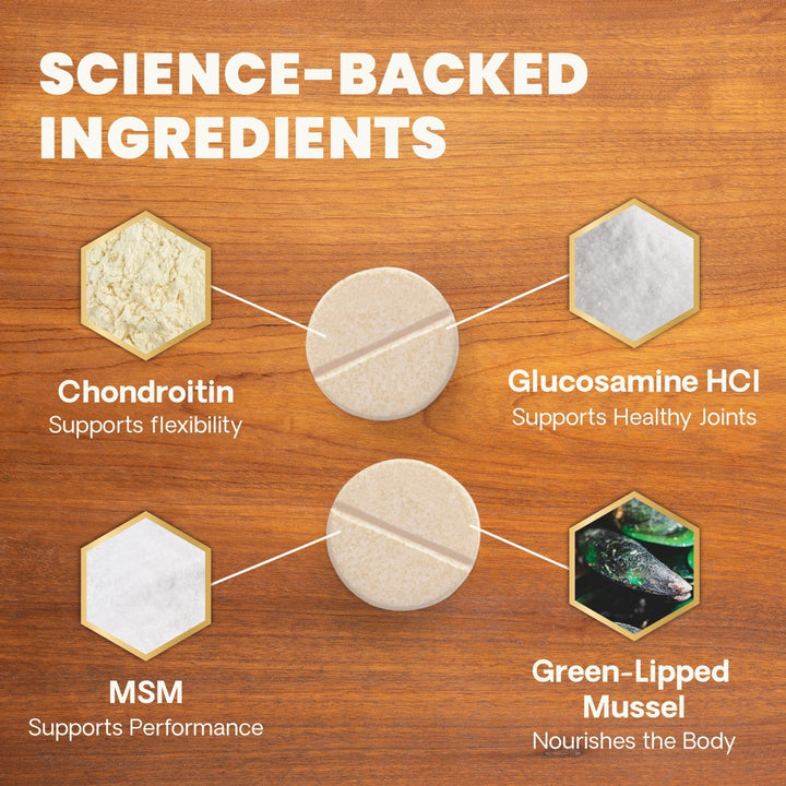 VetriScience® - Ultimate Strength Healthy Hip & Joint Chewable Tablets for Dogs