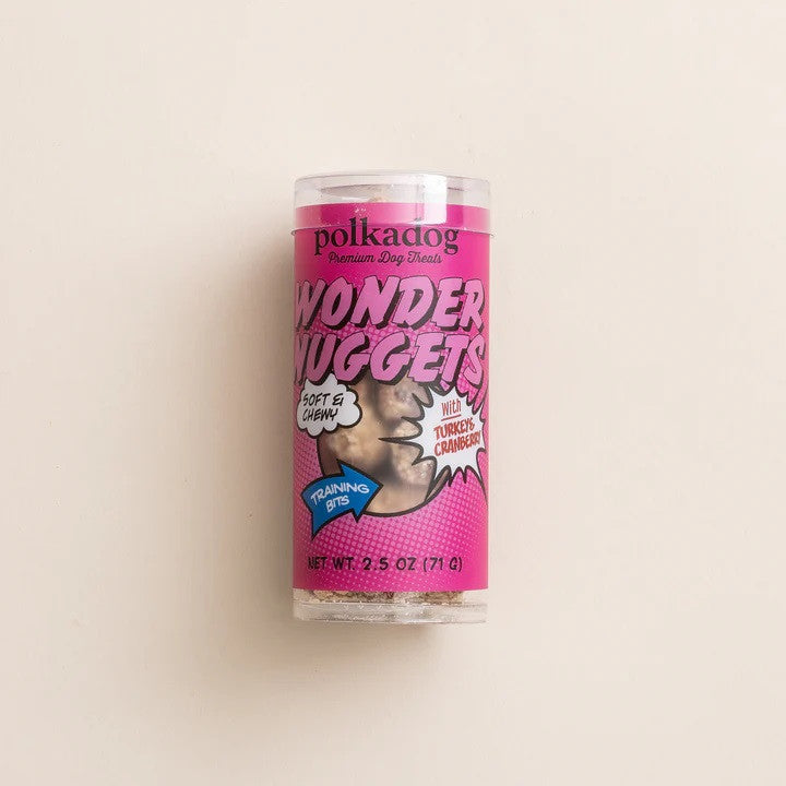 Polkadog Wonder Nuggets Turkey & Cranberry Mini Tube (71g)