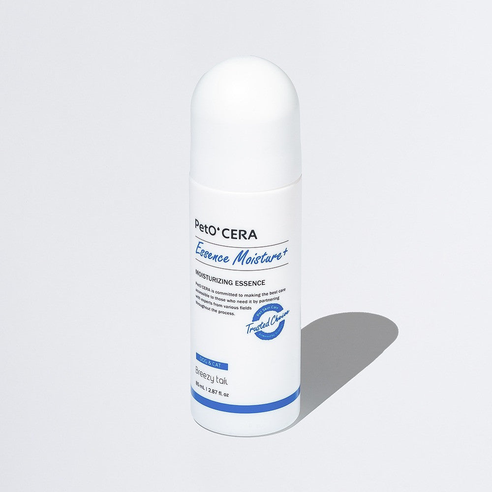 PetO'CERA Essence Moisture Plus 85ml (Roll-on) - ceramide essence with PSF + AIR21 for targeted hydration (Dogs & Cats)