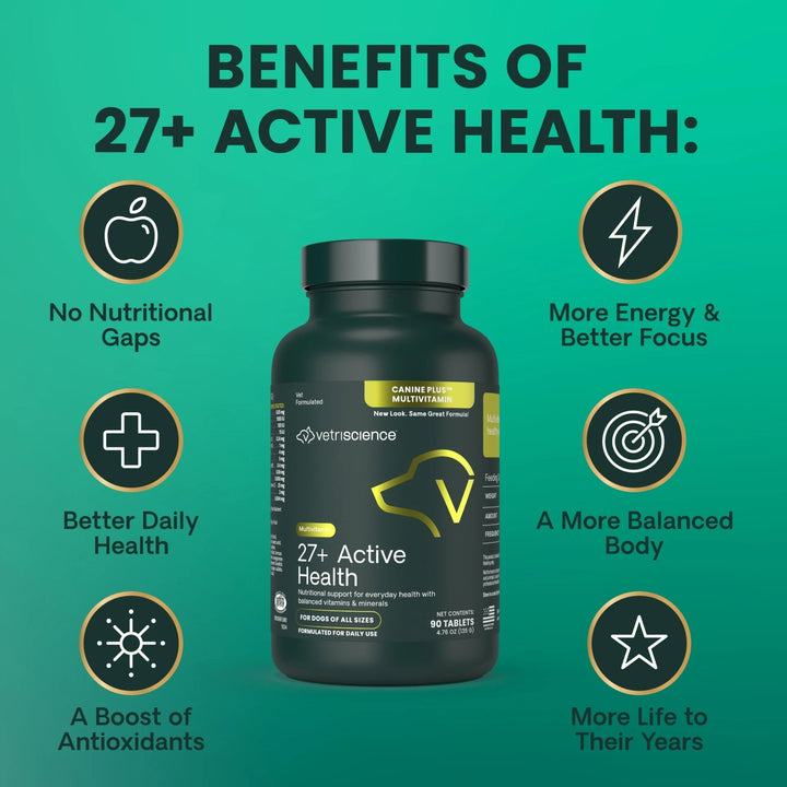 VetriScience® - Canine Plus™ Multivitamin (90 chewable tablets)