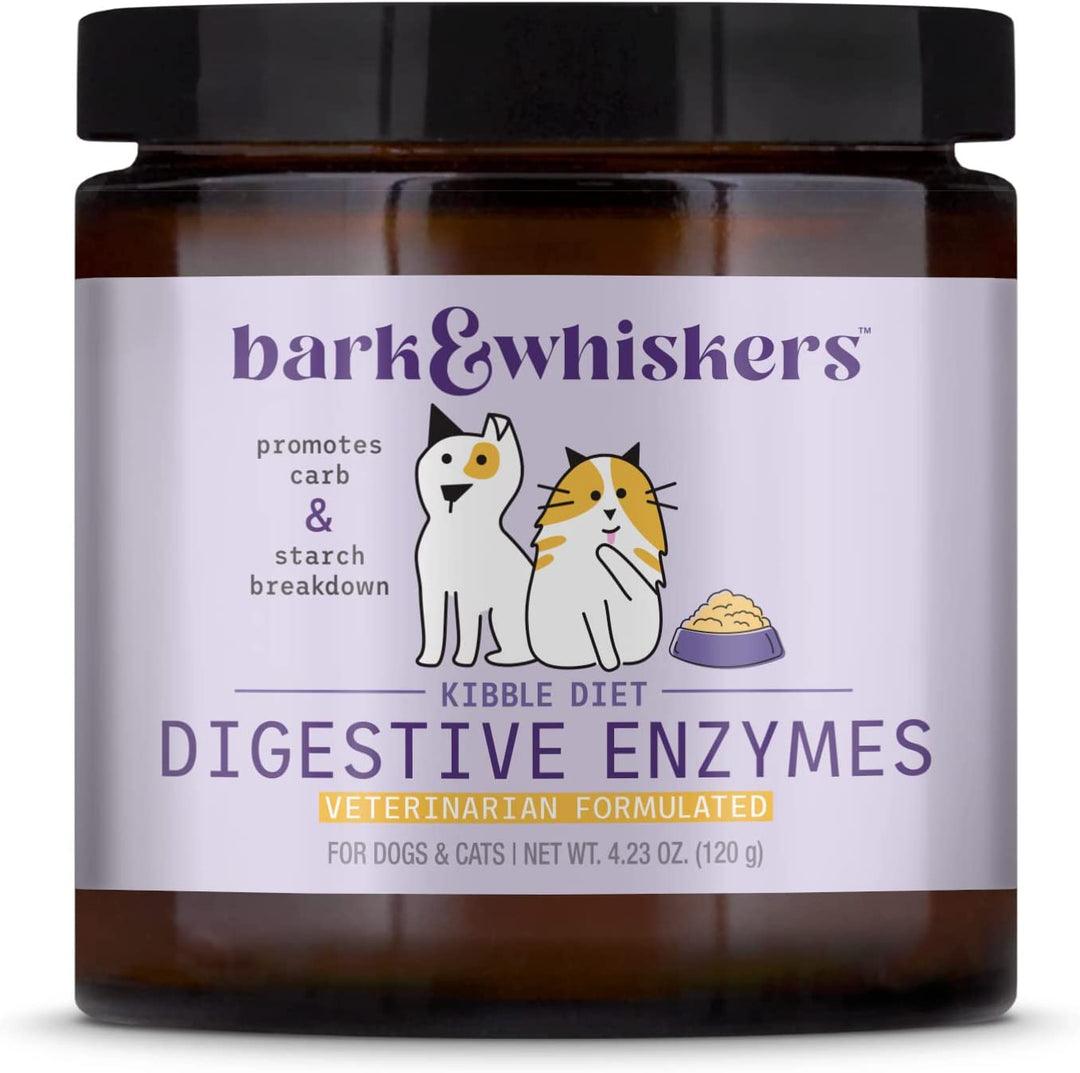 Dr. Mercola | Bark & Whiskers™ Digestive Enzymes for Cats & Dogs (120g)