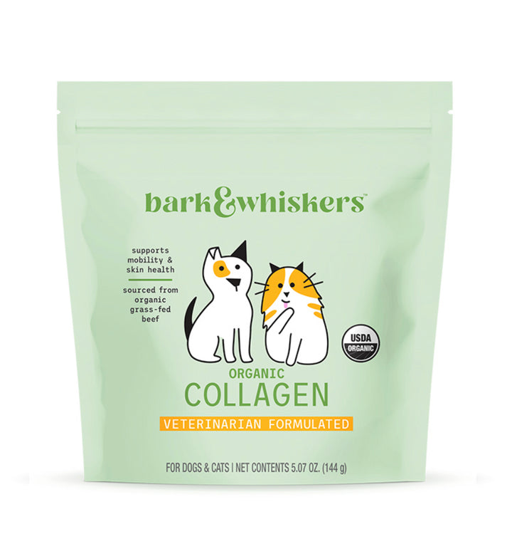 Dr. Mercola | Bark & Whiskers™ Organic Collagen for Dogs & Cats (144g)