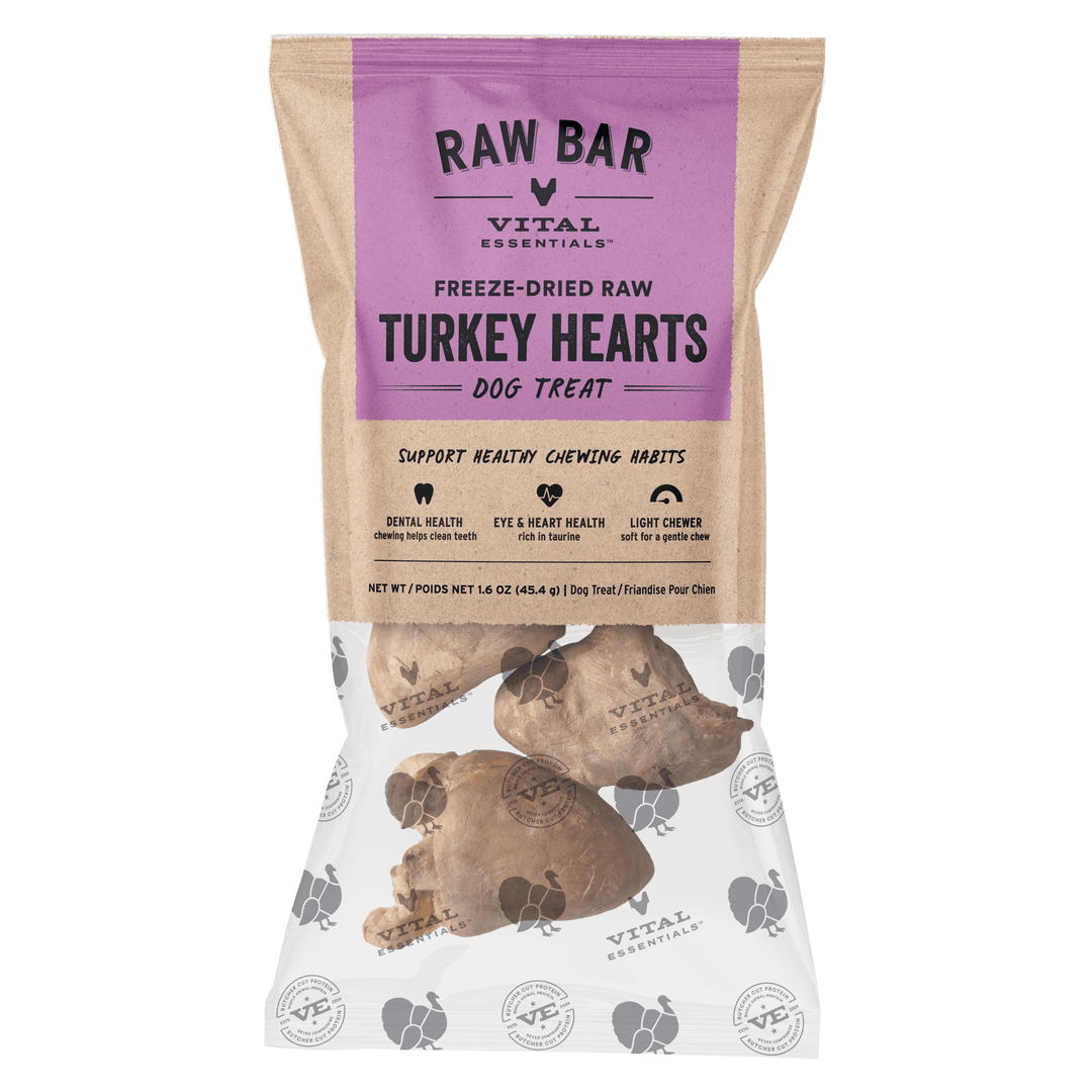 Vital Essentials RAW BAR (individually packed) - premium freeze dried chews from USA. Beef bully sticks, Moo sticks, duck and turkey necks.