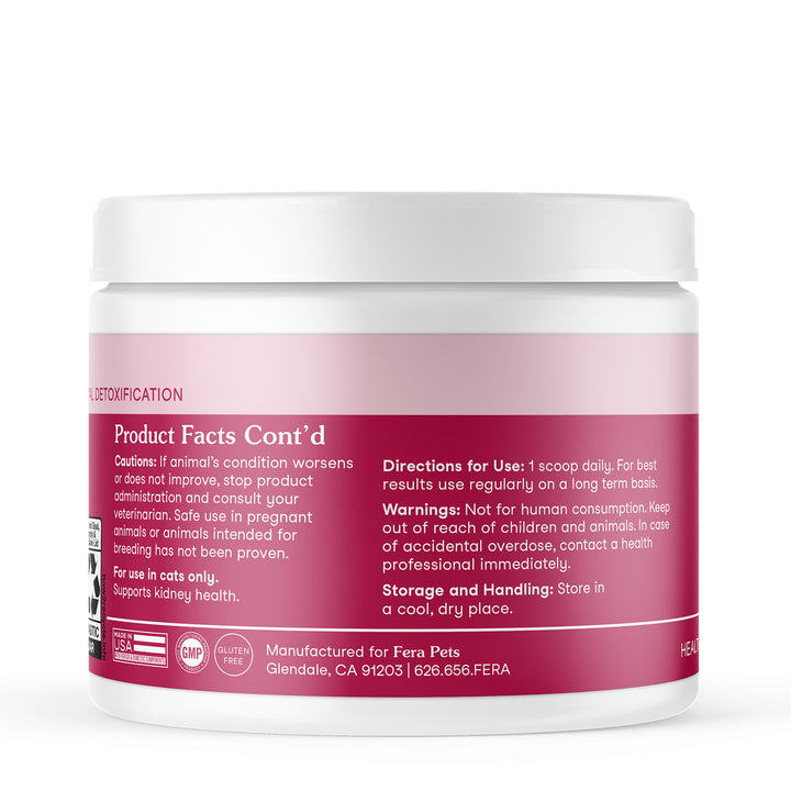 [NEW!] Fera Pets Kidney Support Supplement for Cats (60g)