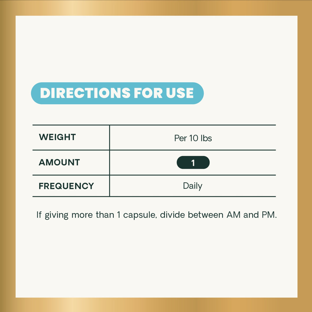 VetriScience CoQ10 Healthy Heart for Dogs & Cats (100 capsules) - formerly known as Coenzyme Q10 (10mg, 100 Capsules)