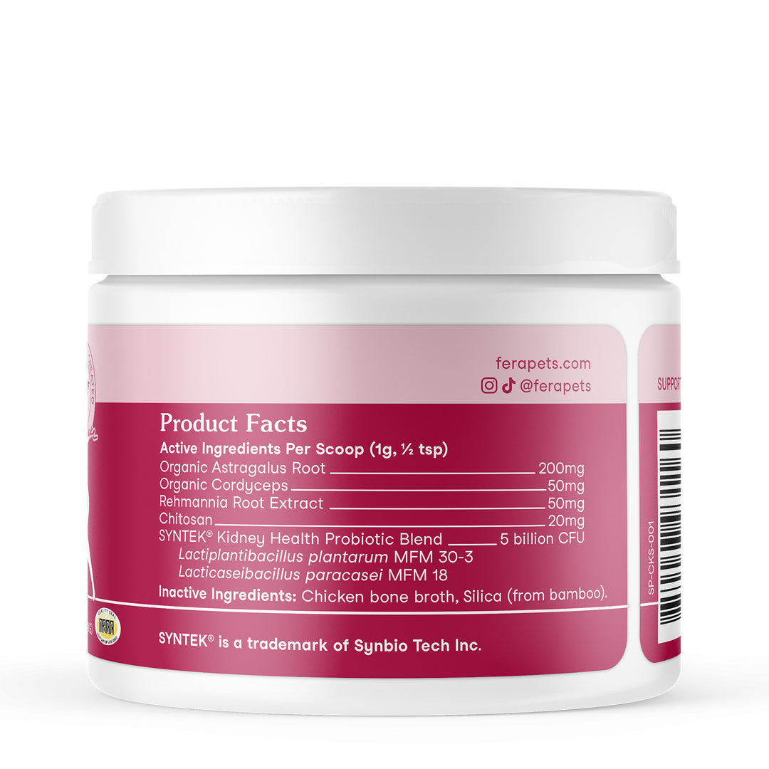 [NEW!] Fera Pets Kidney Support for Dogs (60g)