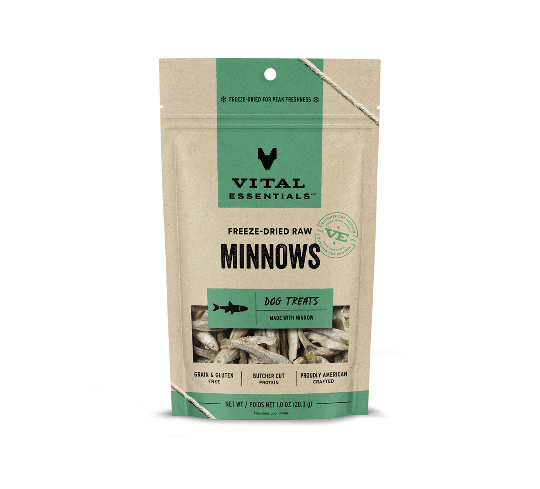 Vital Essentials® Freeze-Dried Minnows Dog Treats 1oz / 2.5oz