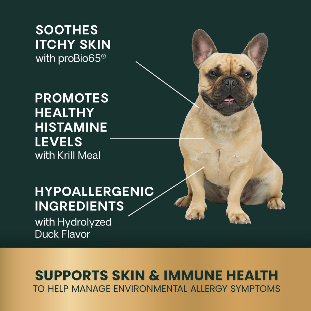 VetriScience Allergy & Itch Support for Dogs (60 chews), formally VetriScience Allergy Plus Immune Supplement for Dogs