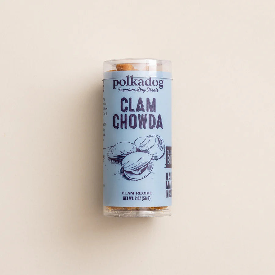 Polkadog Treats - Clam Chowda Mini-Tube (2oz - 56g)