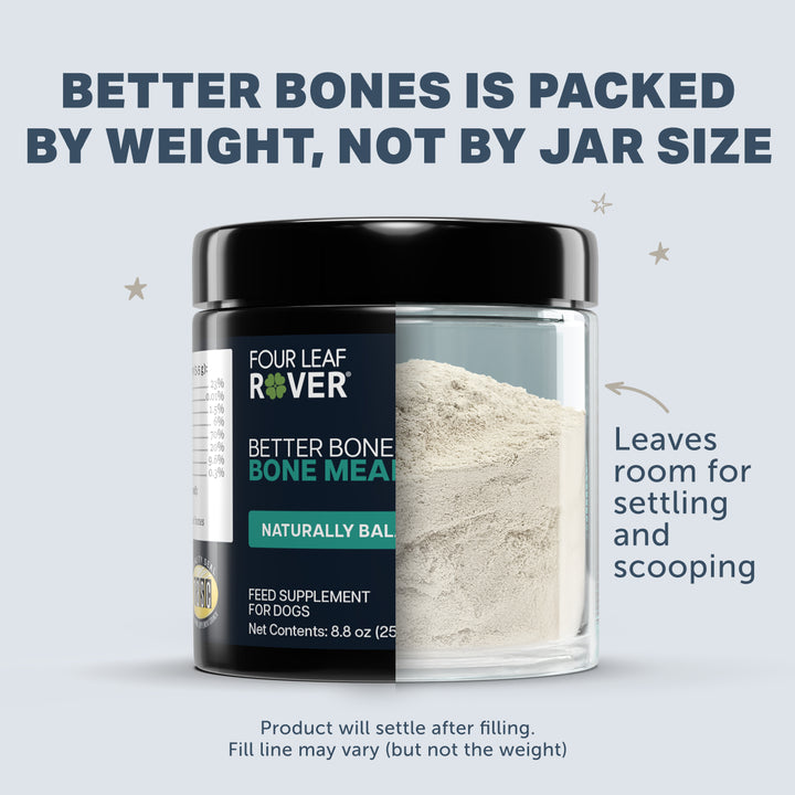 Four Leaf Rover Better Bones. Bone Meal for Dogs (250g)