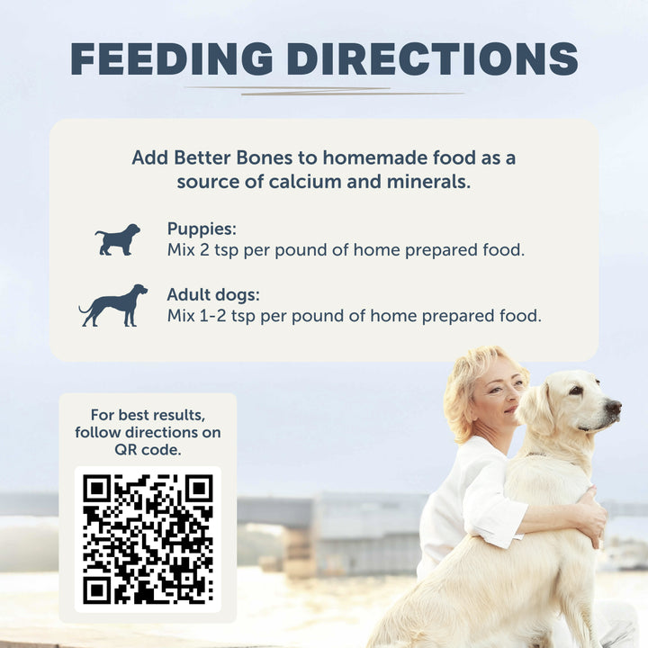 Four Leaf Rover Better Bones. Bone Meal for Dogs (250g)