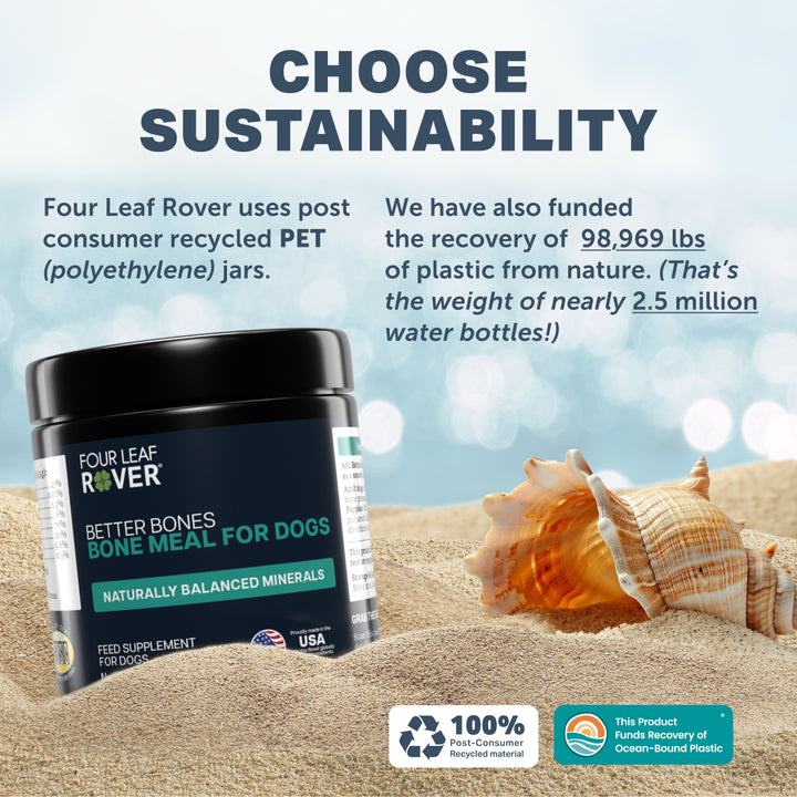 Four Leaf Rover Better Bones. Bone Meal for Dogs (250g)