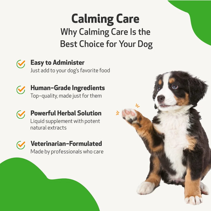 Pet Wellbeing - Calming Care - for Cat & Dog Anxious Behavior (2fl oz / 59ml)