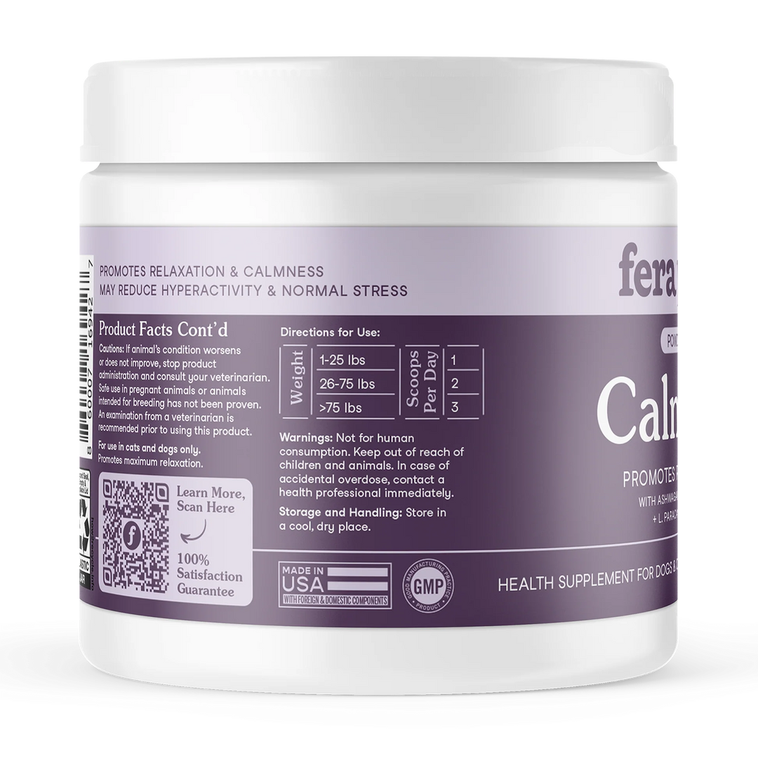 Fera Pets Calming Support for Dogs and Cats (72g)