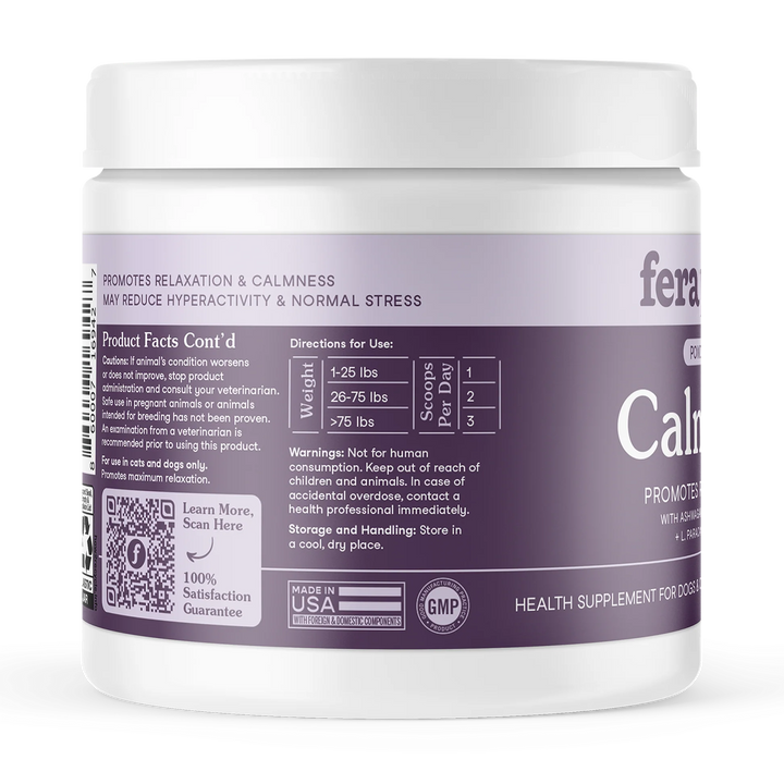 Fera Pets Calming Support for Dogs and Cats (72g)