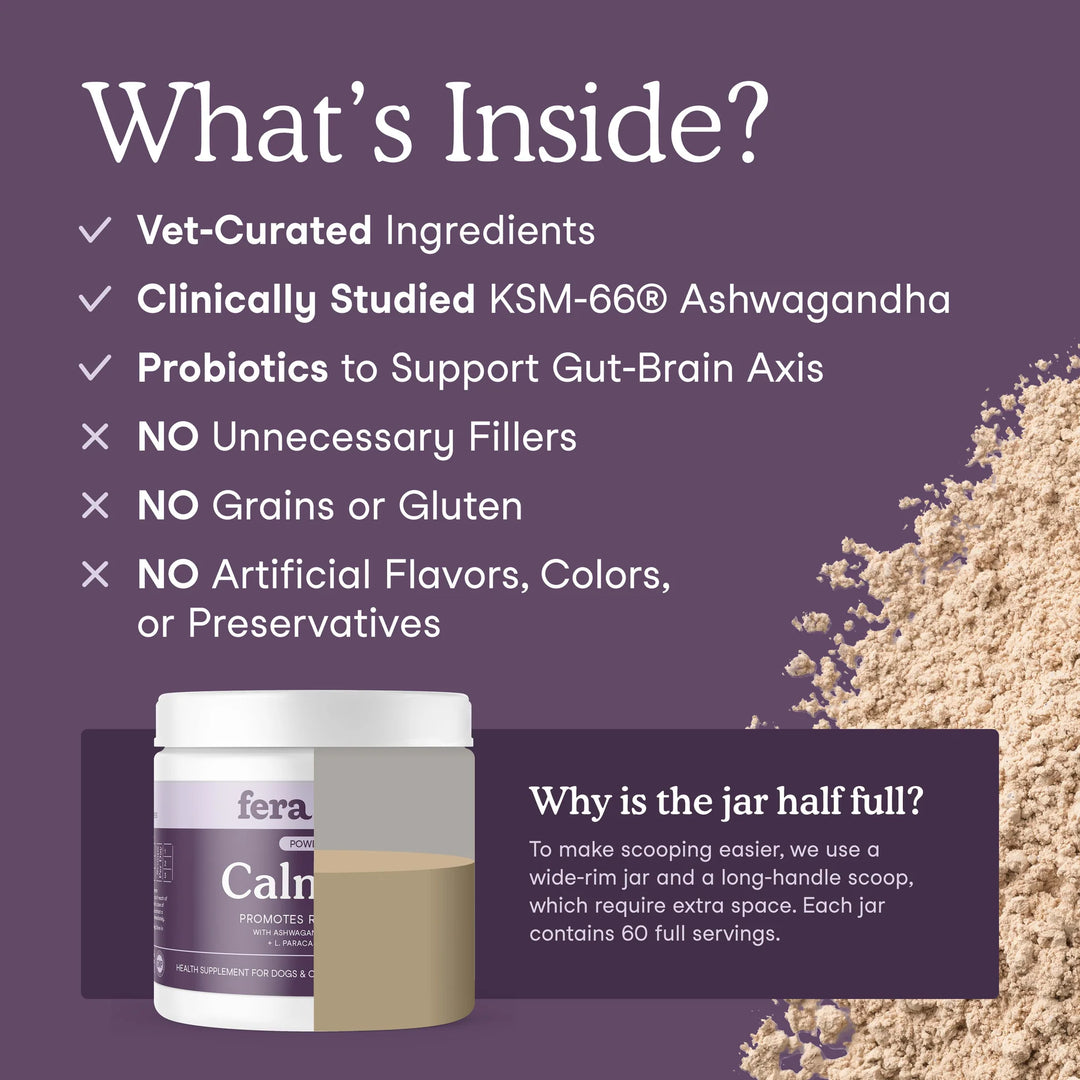 Fera Pets Calming Support for Dogs and Cats (72g)