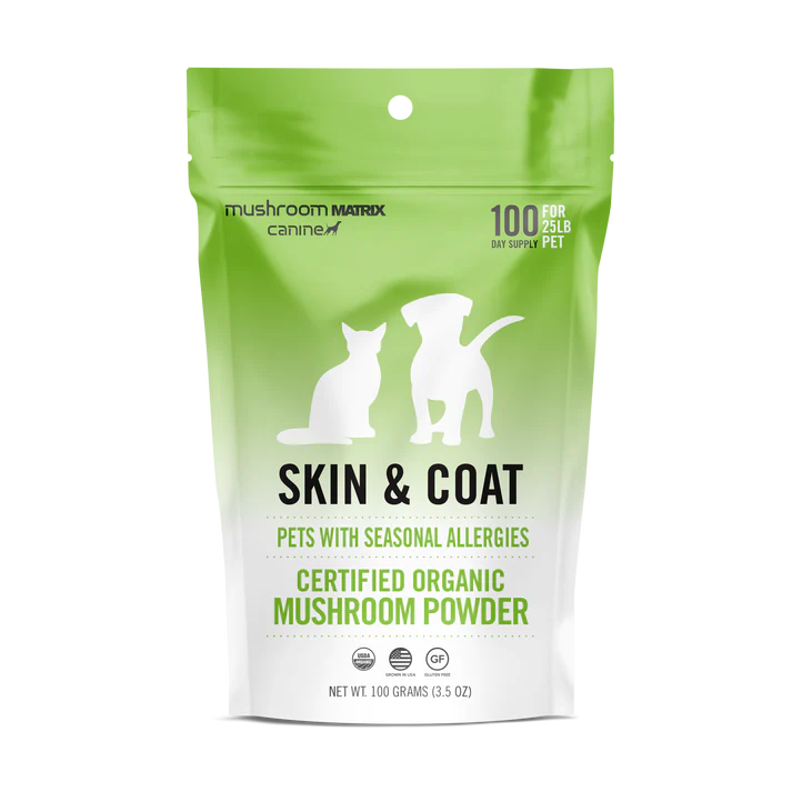 Mushroom Matrix Canine Skin & Coat Matrix - For a Shiny Coat & Healthy Skin