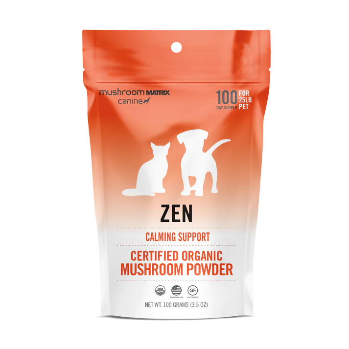 Mushroom Matrix Zen Matrix - Calming Supplement for Dogs and Cats