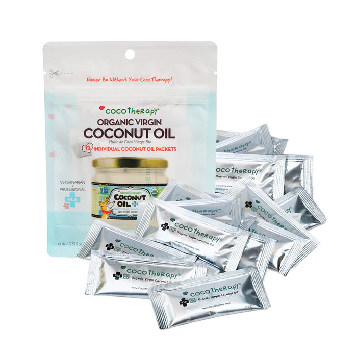 CocoTherapy® Virgin Coconut Oil - USDA Certified Organic Coconut Oil for dogs, cats, & birds