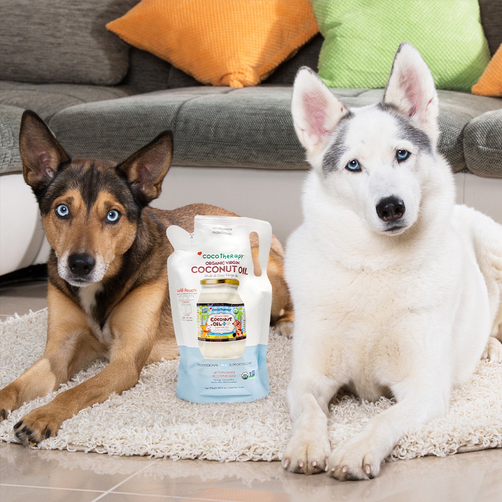 CocoTherapy® Virgin Coconut Oil - USDA Certified Organic Coconut Oil for dogs, cats, & birds