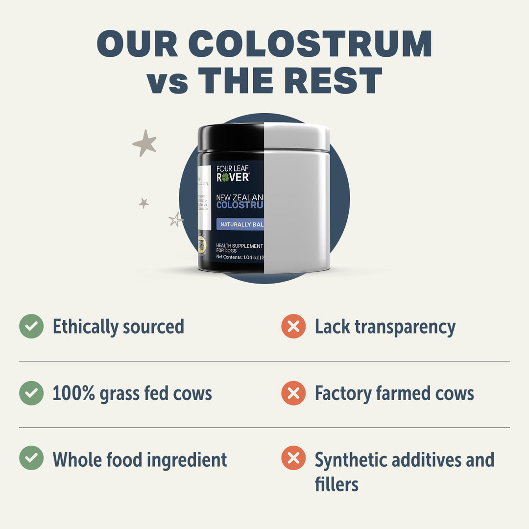 Four Leaf Rover New Zealand COLOSTRUM for Dogs (29.5g)