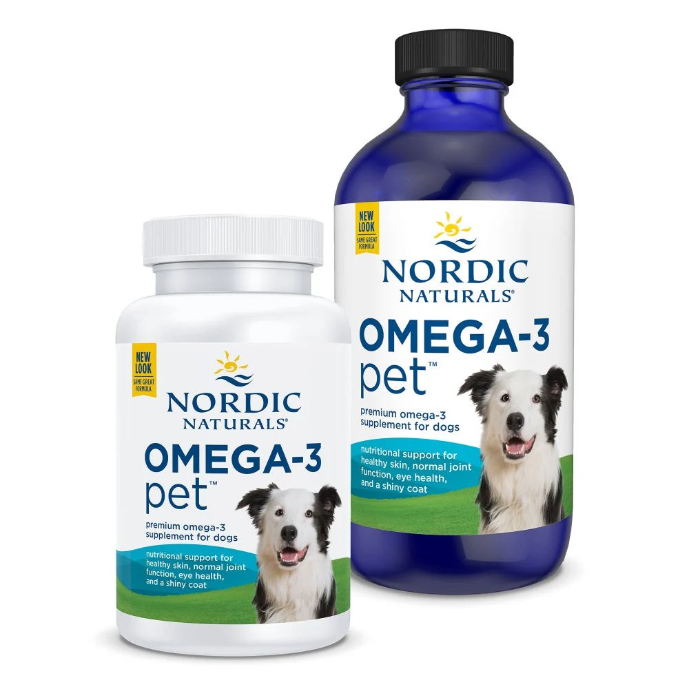 Nordic Naturals Omega-3 Pet Fish Oil - wild caught sardines and anchovies