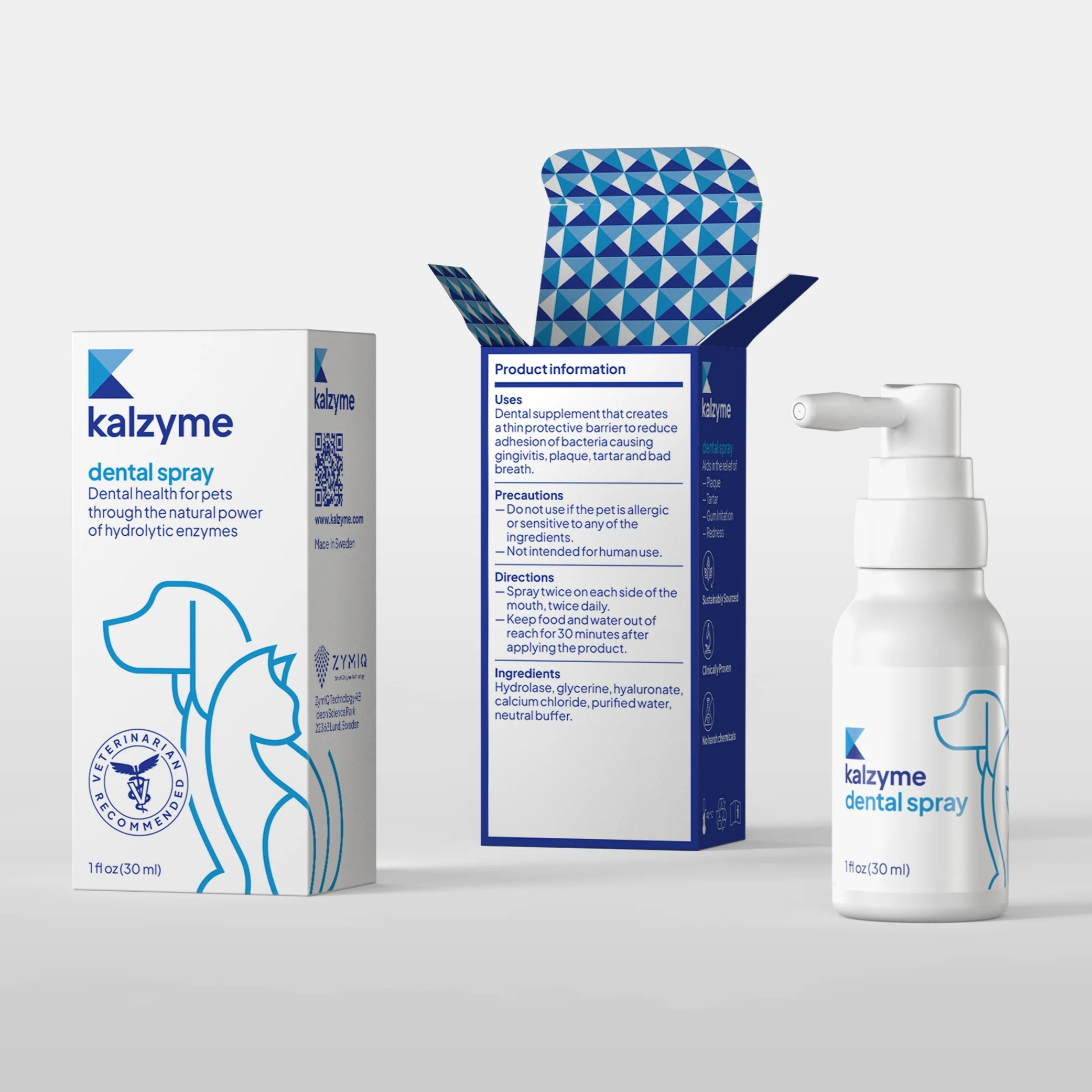 Kalzyme Kalzyme DENTAL Spray - 30ml – Furry Planet