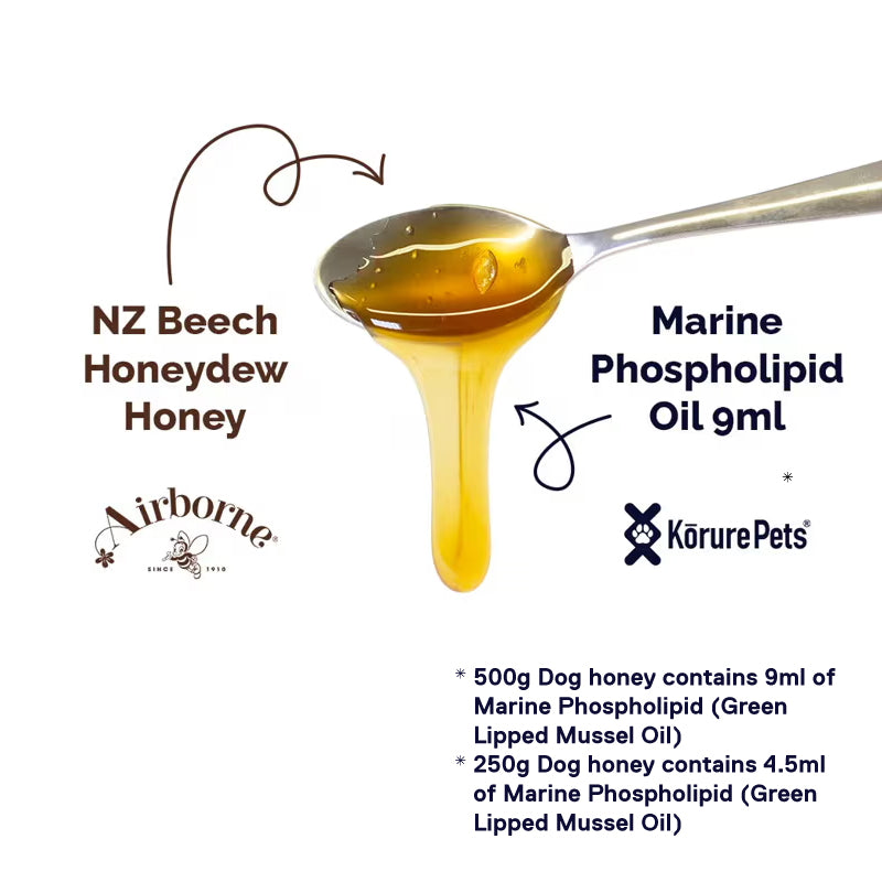 Kōrure Pets Dog Honey + Mussel Oil (Joint Health) - 250g