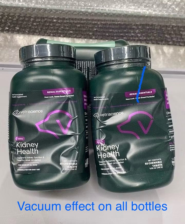 VetriScience Kidney Health, formally Renal Essentials Kidney Supplement for Dogs (60 Chewable Tablets)