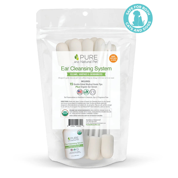 Pure and Natural Pet™ Ear Cleansing System For Dogs and Cats