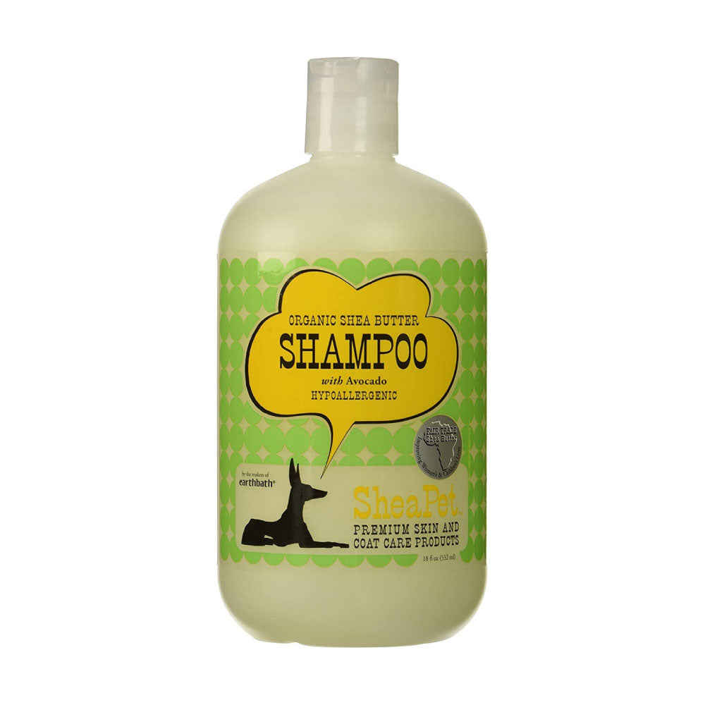 Shea Pet Shea Butter Hypoallergenic Dog Shampoo with Avocado (18 oz / 532 ml)