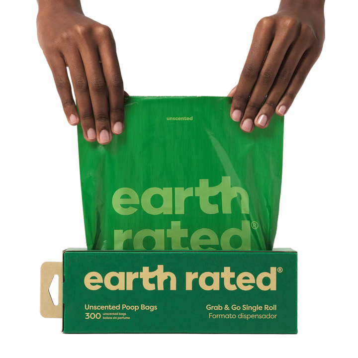 Earth Rated 300 Bags on a Large Single Roll (Lavender-Scented)
