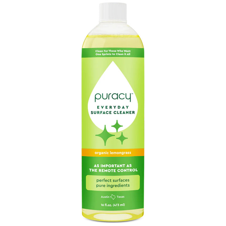 Puracy Natural Surface Cleaner Concentrate - Organic Lemongrass / Green Tea & Lime (473ml)