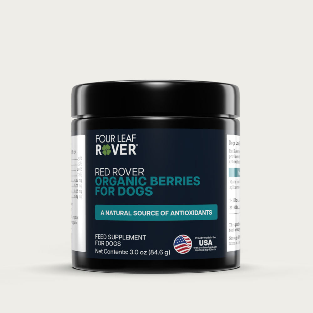 Four Leaf Rover RED ROVER. Organic Berries For Dogs (84.6g)