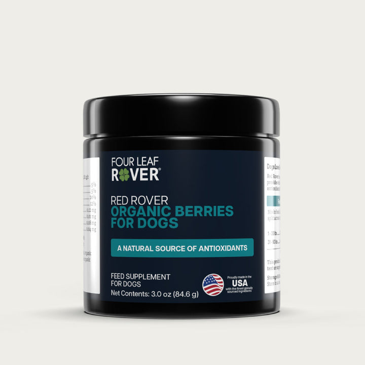 Four Leaf Rover RED ROVER. Organic Berries For Dogs (84.6g)
