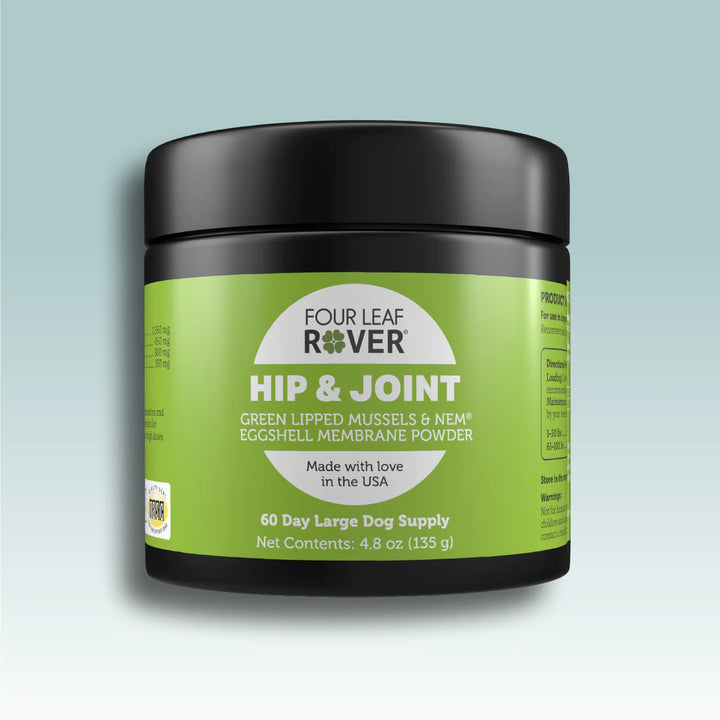 Four Leaf Rover Green Eggs - now rebranded to Hip & Joint - Natural Joint Support (63g / 135g)