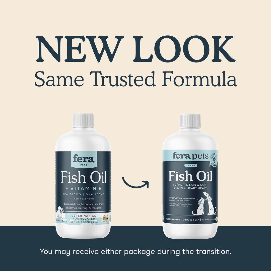 Fera Pets Fish Oil for Dogs and Cats (236.5ml / 473ml)