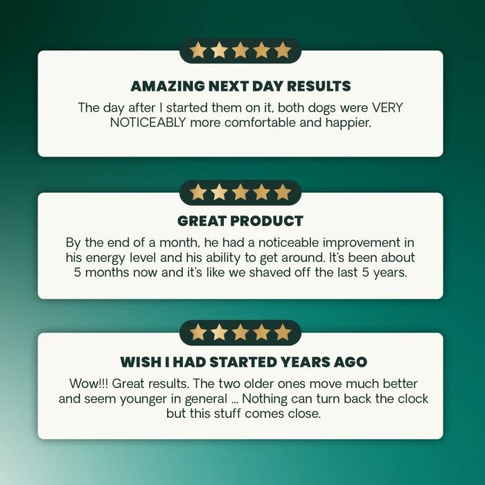 VetriScience Ultimate Strength Healthy Hip & Joint for Dogs - formerly GlycoFlex Plus Hip & Joint Supplement for Dogs