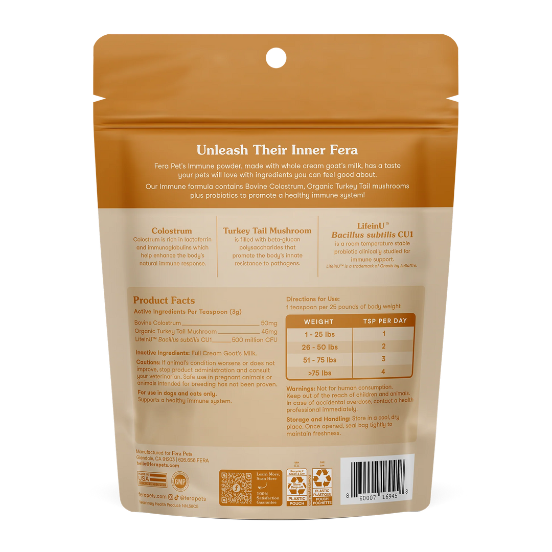 Fera Pets Immune Goat Milk Topper (180g)