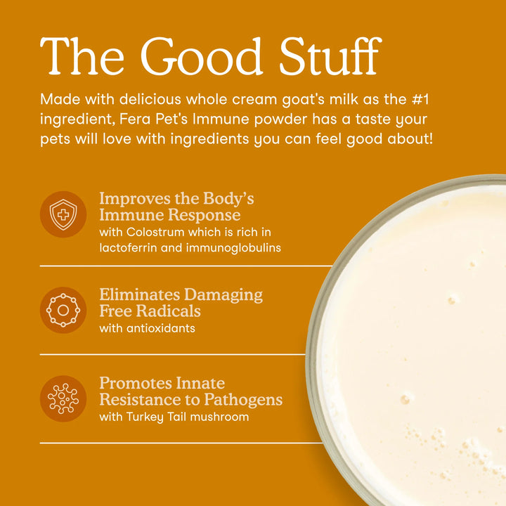 Fera Pets Immune Goat Milk Topper (180g)