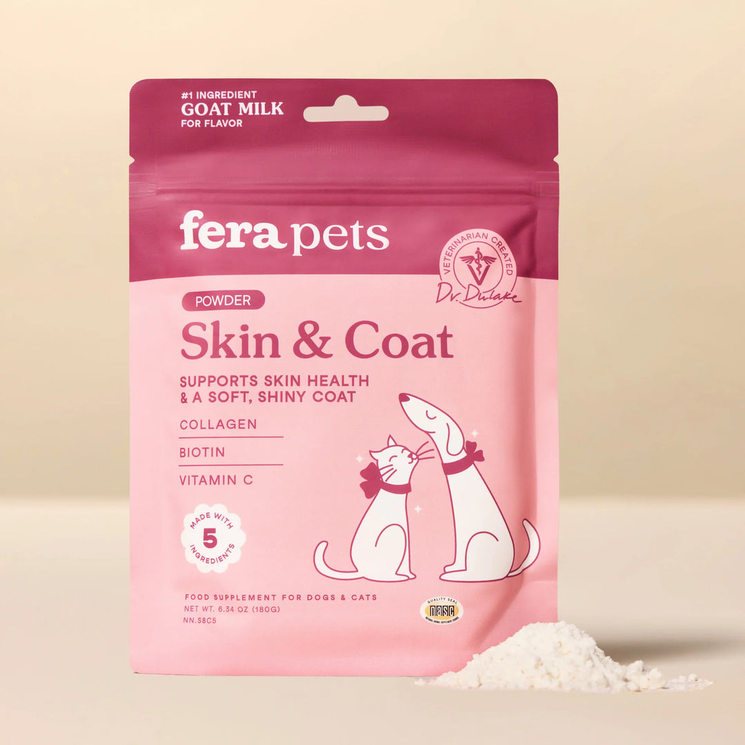 Fera Pets Skin + Coat Goat Milk Topper (180g)