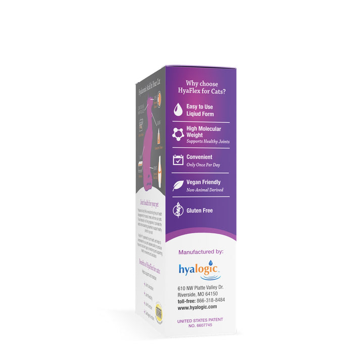 Hyalogic HyaFlex for Cats - Overall Joint, Skin and Eye Health (30 ml)