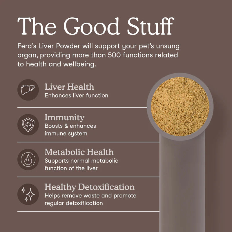 Fera Pets Liver Support for Dogs and Cats (72g)
