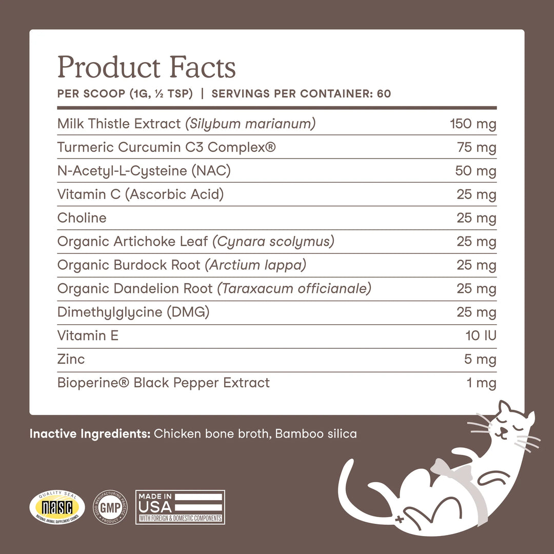Fera Pets Liver Support for Dogs and Cats (72g)