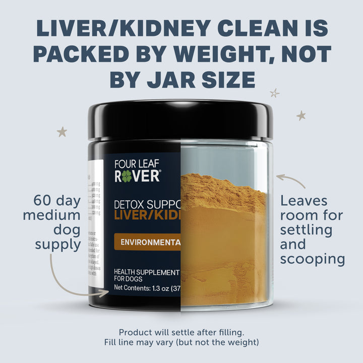 Four Leaf Rover Liver/Kidney Clean (37.2g) - Detox Support for Dogs