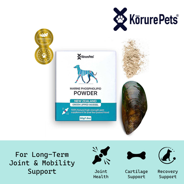 Kōrure Pets Dog Marine Phospholipid Powder (Joint Health) - 50g Powder