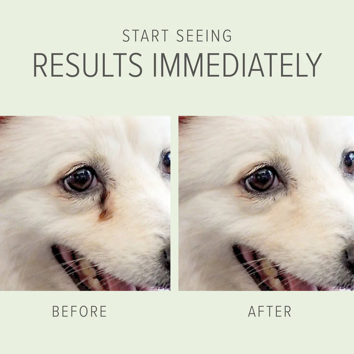 Pure and Natural Pet™ Tear Stain Removing Under Eye Wipes (50 wipes)