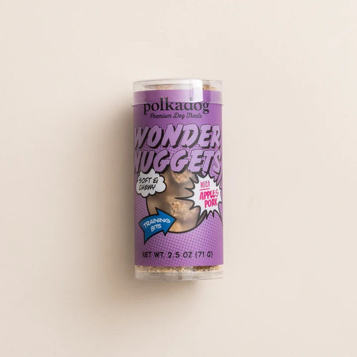 Polkadog Wonder Nuggets Apple & Pork Mini Tube (71g)