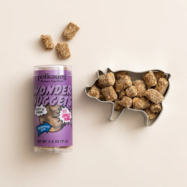 Polkadog Wonder Nuggets Apple & Pork Mini Tube (71g)