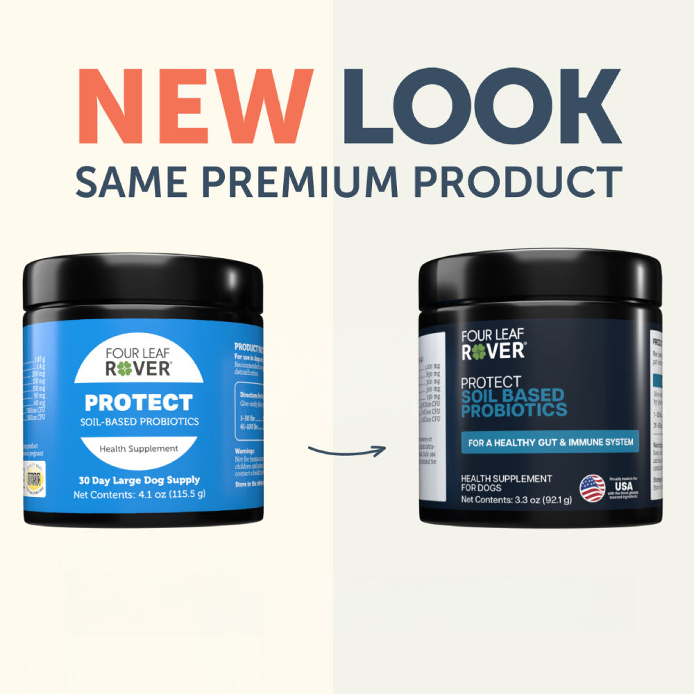 Four Leaf Rover PROTECT. Soil Based Probiotics (92.1g/184.2g)